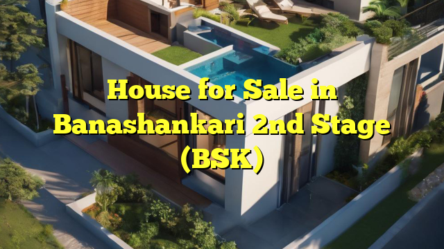 House for Sale in Banashankari 2nd Stage (BSK)